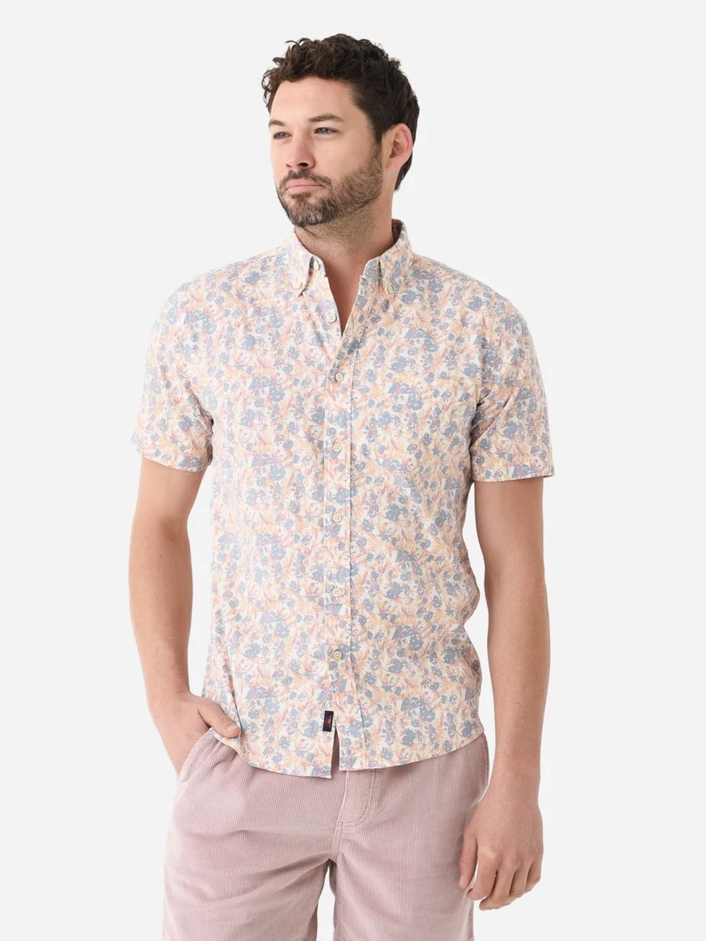 Faherty Short Sleeve Breeze Shirt